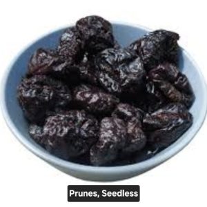 Prunes, seedless